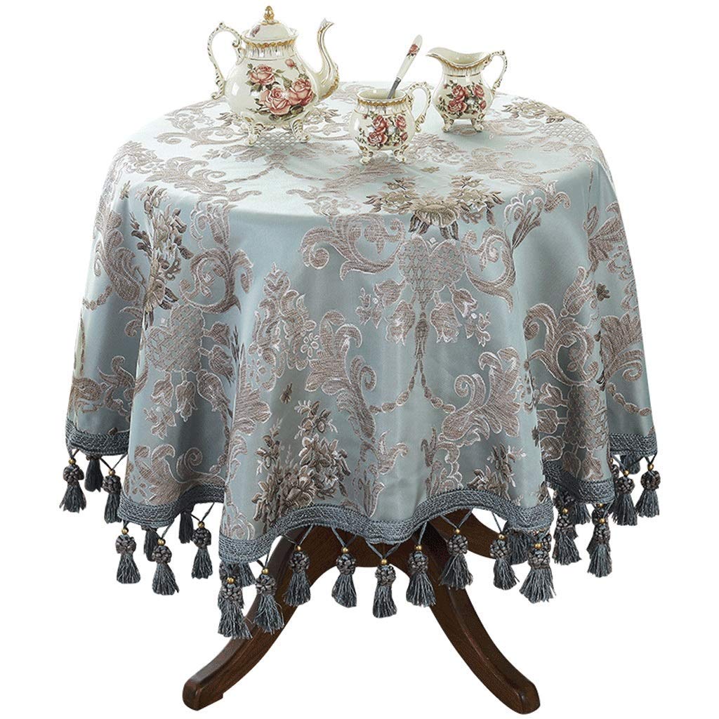 Nappe à manger à la maison ronde 160 cm pour repas chaleureux en famille