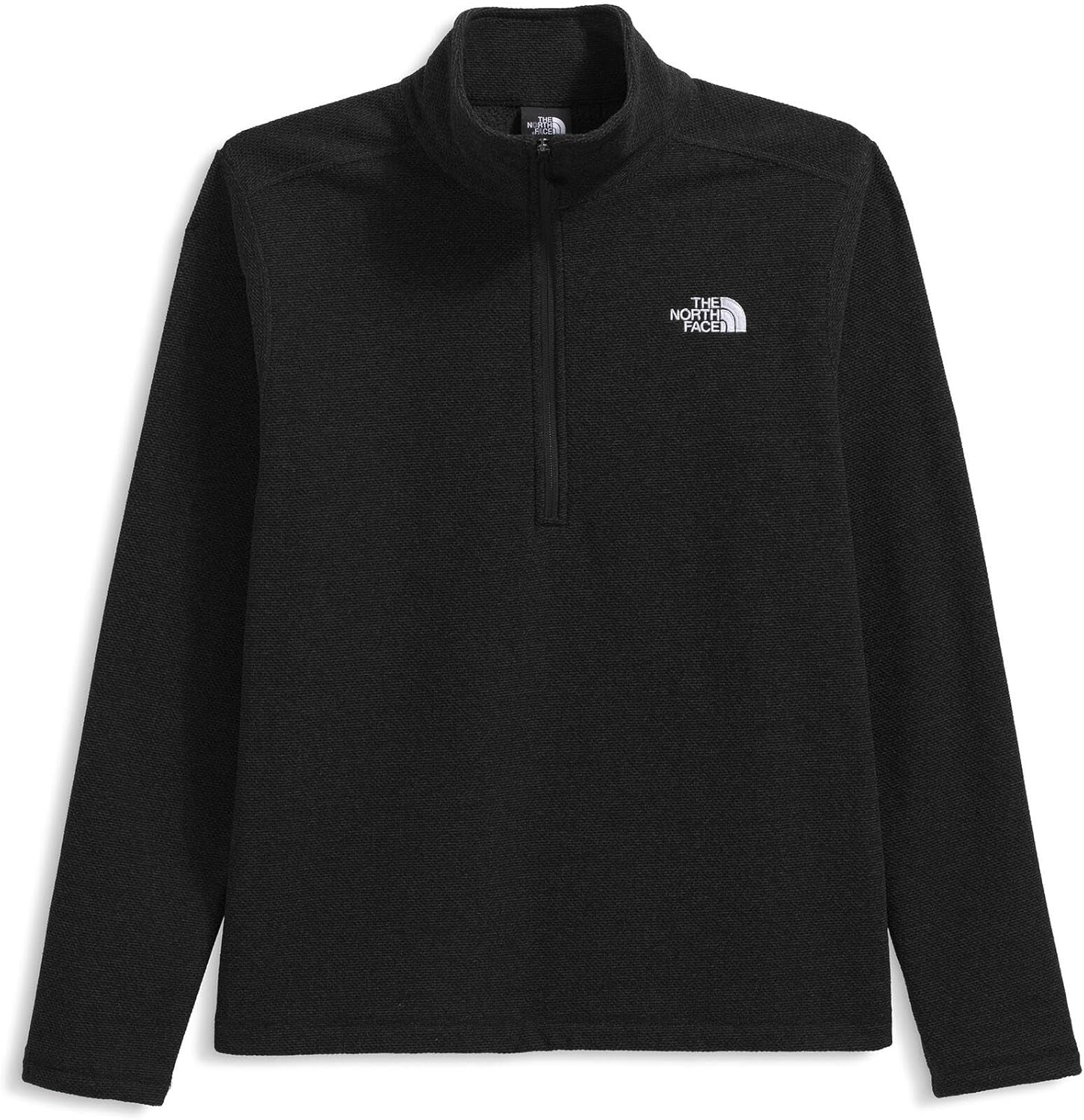 The North Face Men's Textured Cap Rock Quarter Zip Pullover - 1/4 Zip Fleece Jacket with a Classic Fit & Embroidered Logo