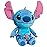 Disneys Lilo & Stitch 7.5 Inch Stitch Plushie Stuffed Animal, Topical Theme, Alien, Kids Toys for Ages 2 Up by Just Play