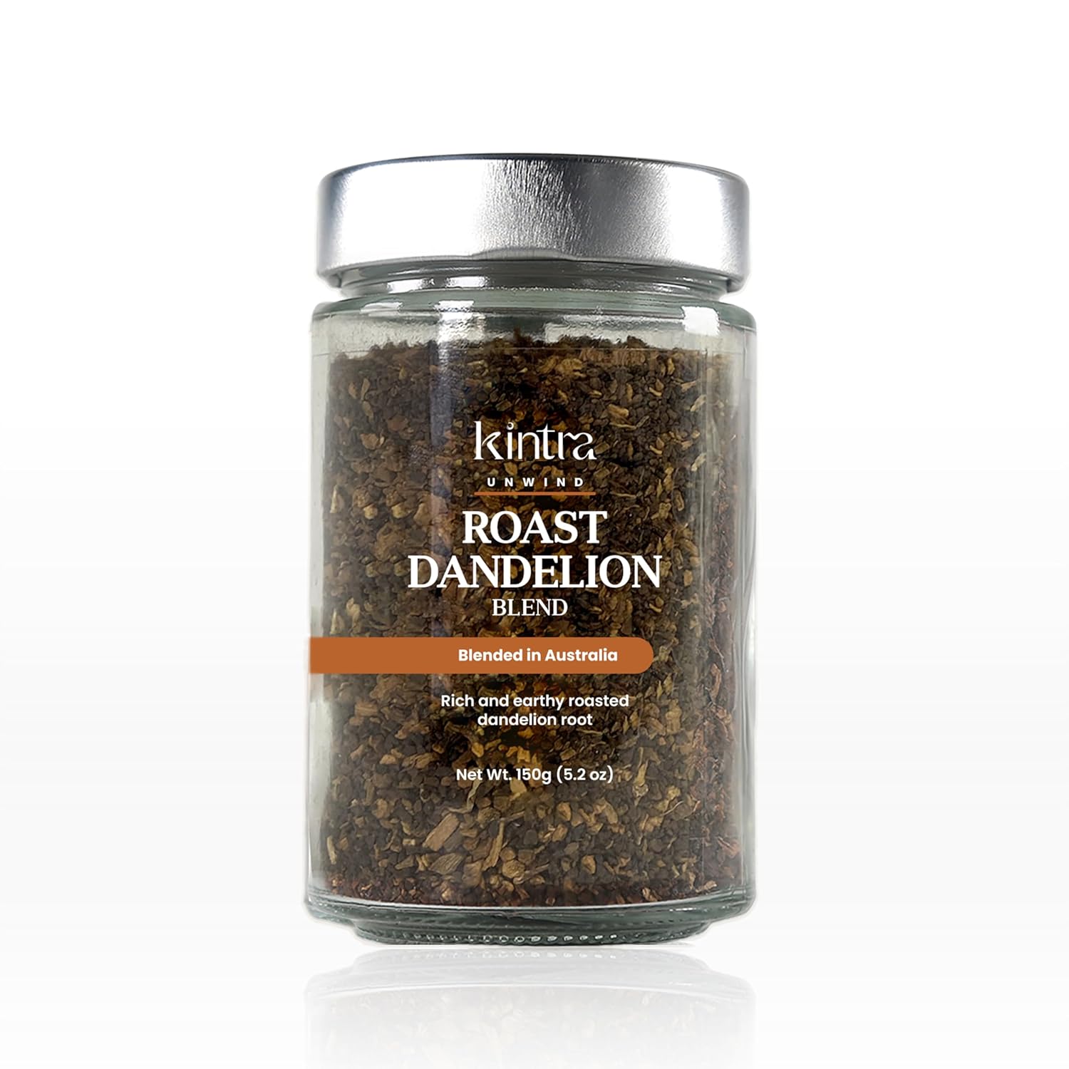 Kintra Foods Chamomile Botanical Herbal Loose Leaf Tea Jar, 40g | Chamomile Whole Flower Tea Leaves | Loose Leaf Herbal Tea for Relaxation & Restful Sleep | Caffeine-Free, No Additives, No Sugar