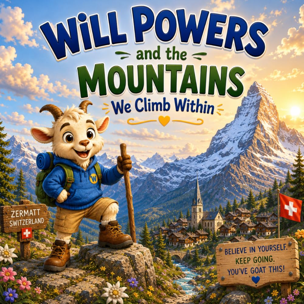 Will Powers and the Mountains We Climb Within: Punderful Stories For Children About Willpower and Courage