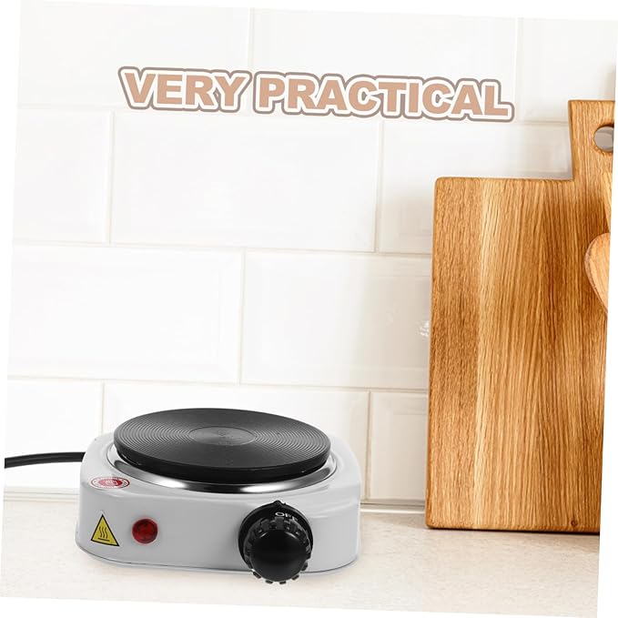 Estufa Eléctrica Portátil Mini con Control de Temperatura Ajustable 110V miniatura 2