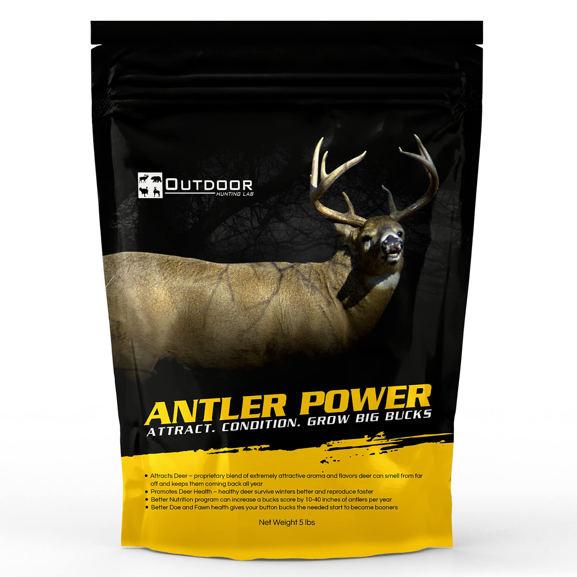 Buy Outdoor Hunting Lab Antler Power Deer Minerals for Whitetail Deer
