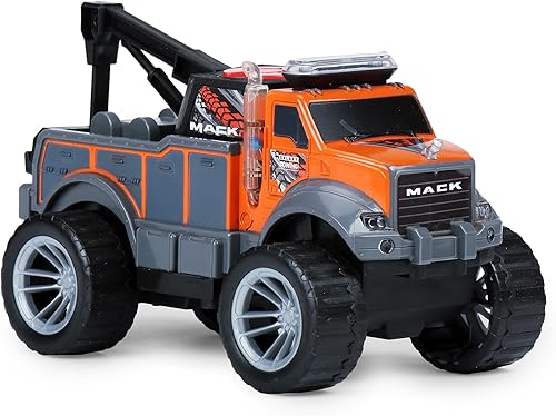 Miniatura 5 de Kid Galaxy Camión de remolque de luz y sonido de fricción Mack