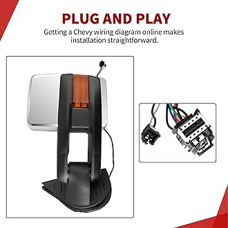 Towing Mirrors fit Chevy