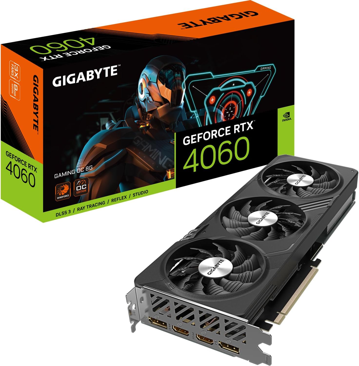 GIGABYTE GeForce RTX 4060 GAMING OC 8GB