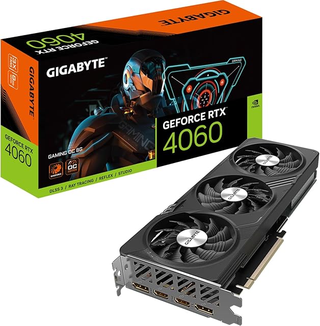 Gigabyte Rtx 4060 GV-N4060GAMING OC-8GD Karta Graficzna, 8GB