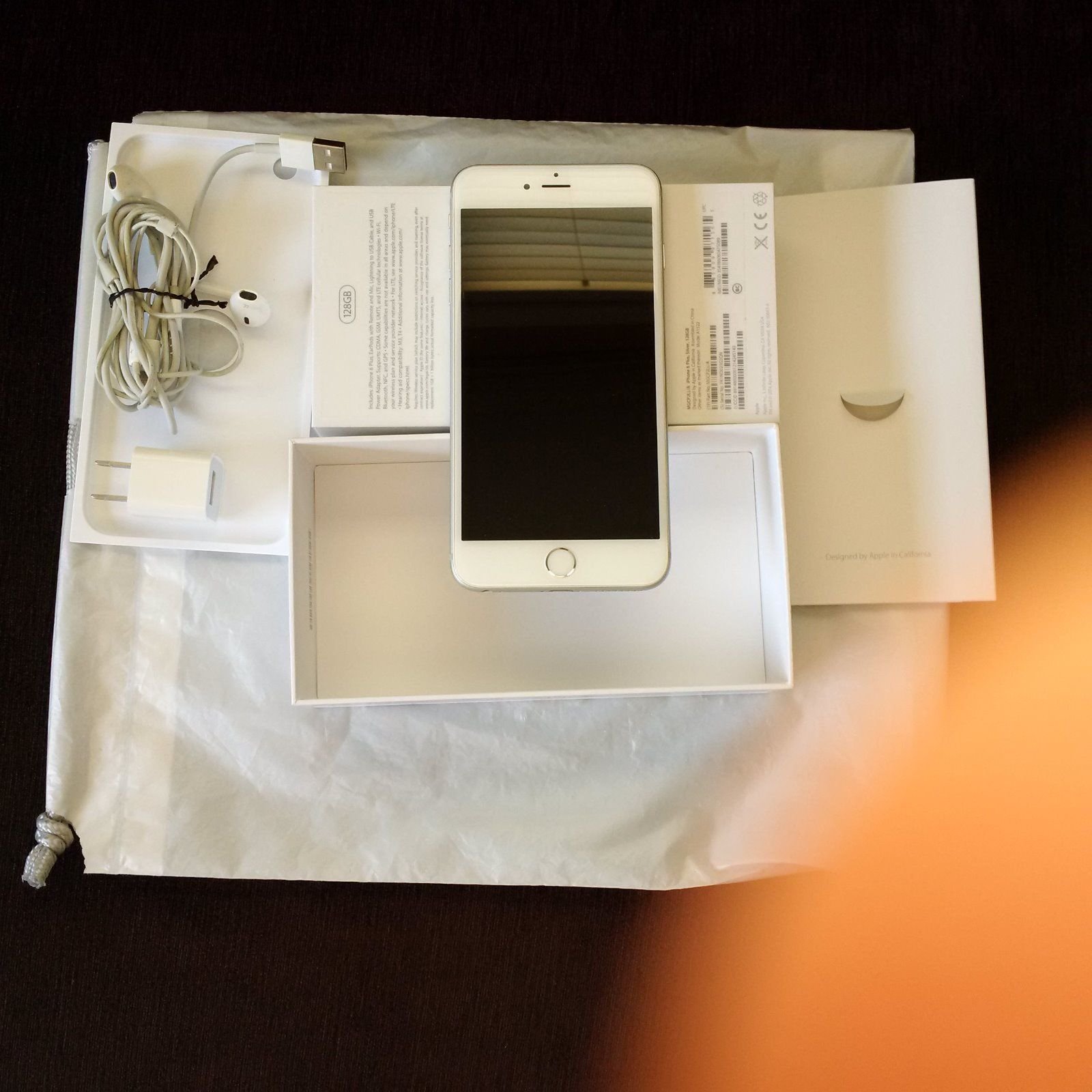 Amazon.com: Apple iPhone 6 Plus 128GB Silver Verizon 4G LTE : Cell