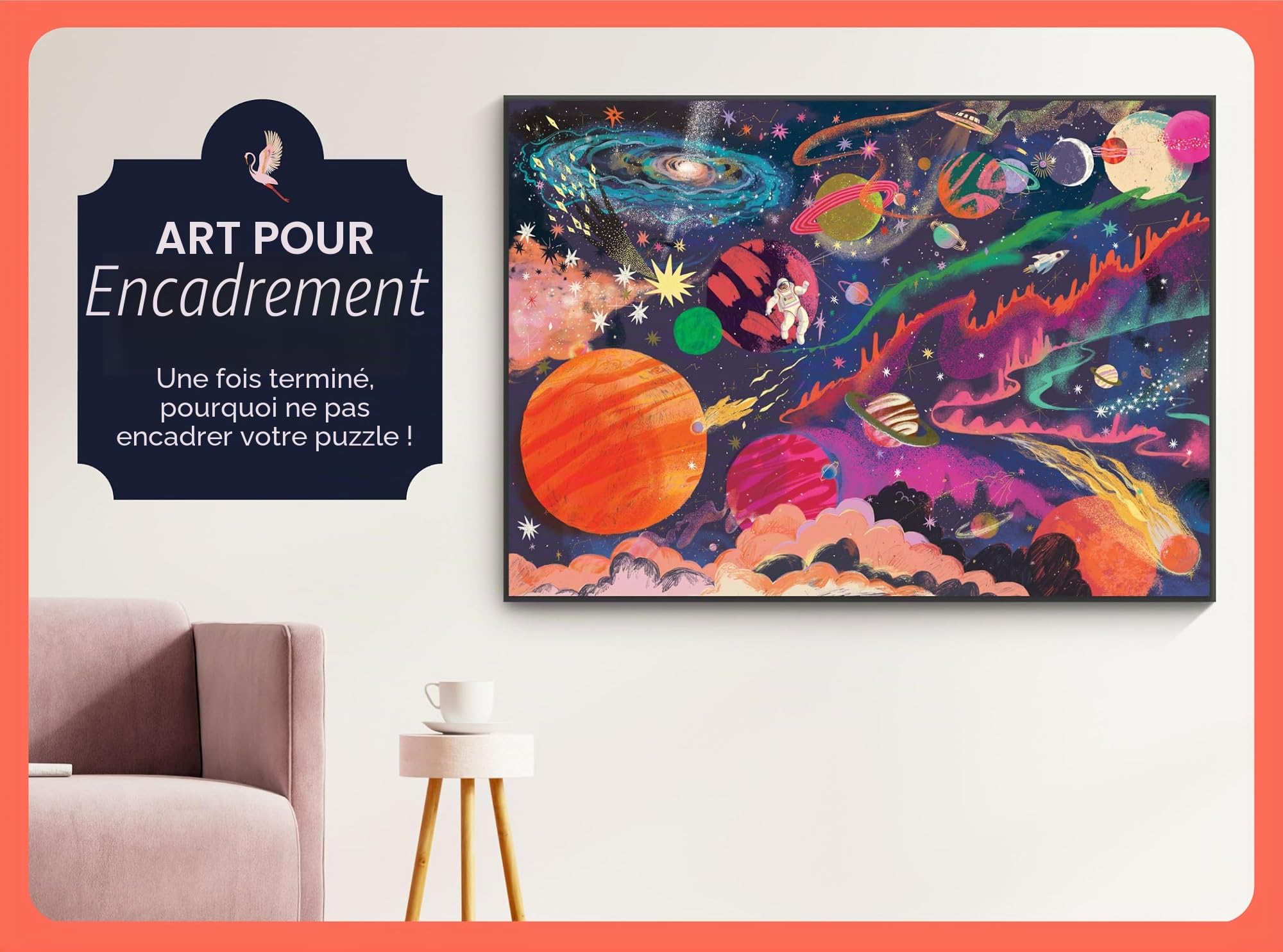 Elena Essex Puzzle 1000 pièces pour Adultes (Espace extérieur)