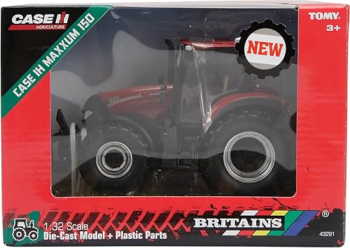 Vista 13 de Britains 1:32 New Holland T8.435 - Juego de tractores coleccionables para niños, tractor de juguete compatible con todos los juguetes de granja a