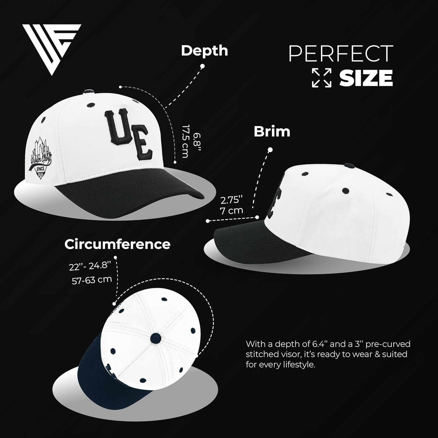 Urban Effort Vintage Trucker hat - for Men Women Baseball Hat - Trendy Sports Snapback Closure for Your Style & Outdoors - Image 6