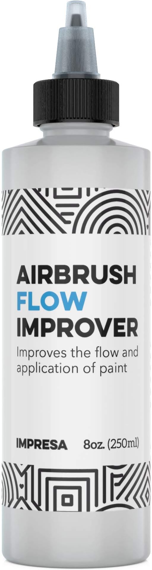 Airbrush Flow Improver Paint Set 8oz (250 ml) Reduce Clogs & Dry Needle Tips by Impresa