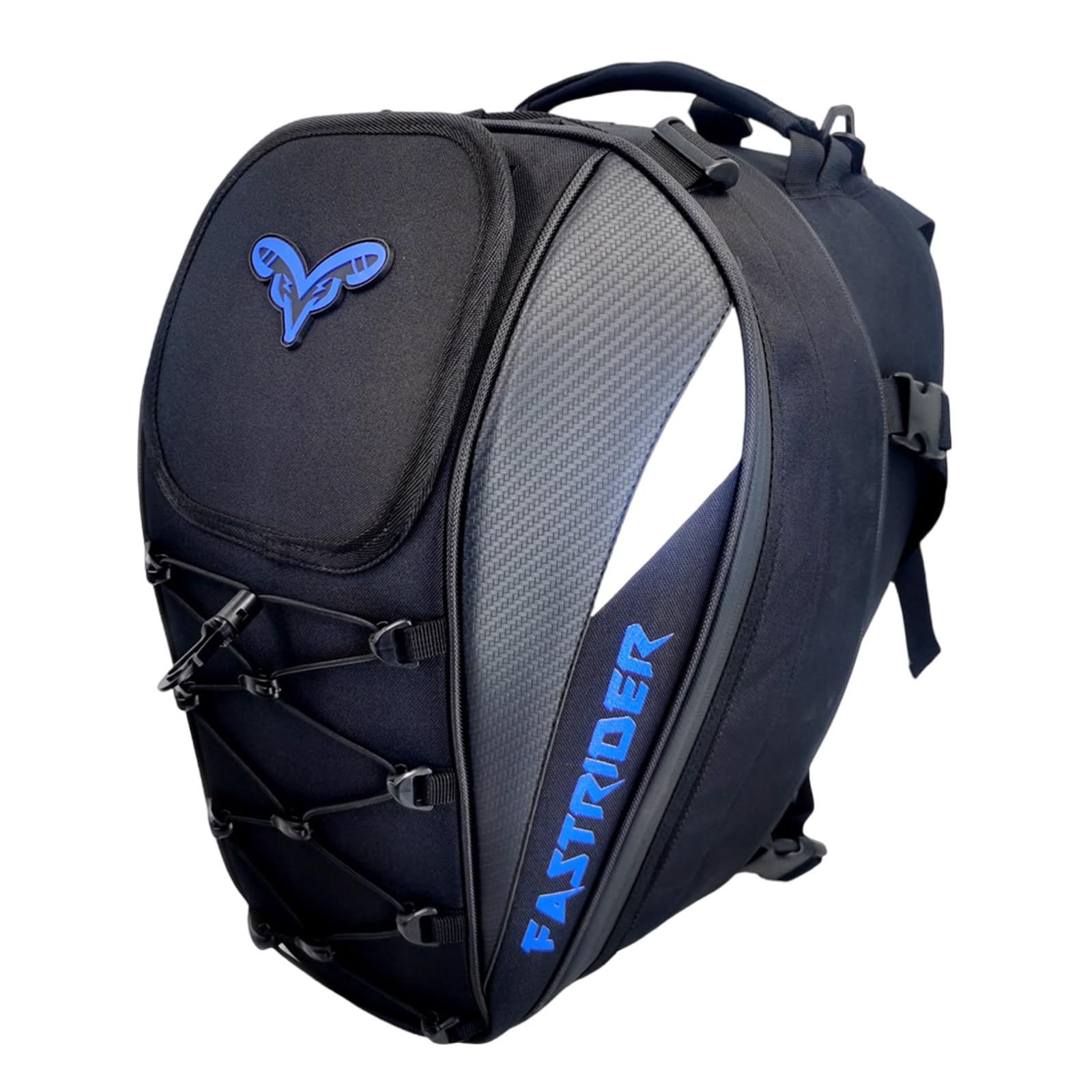 Bolsa Trasera Casco Almacenamiento Multiusos Mochila de Equitación para Asientos Traseros Gran Capacidad Impermeable Para El Trabajo Diario