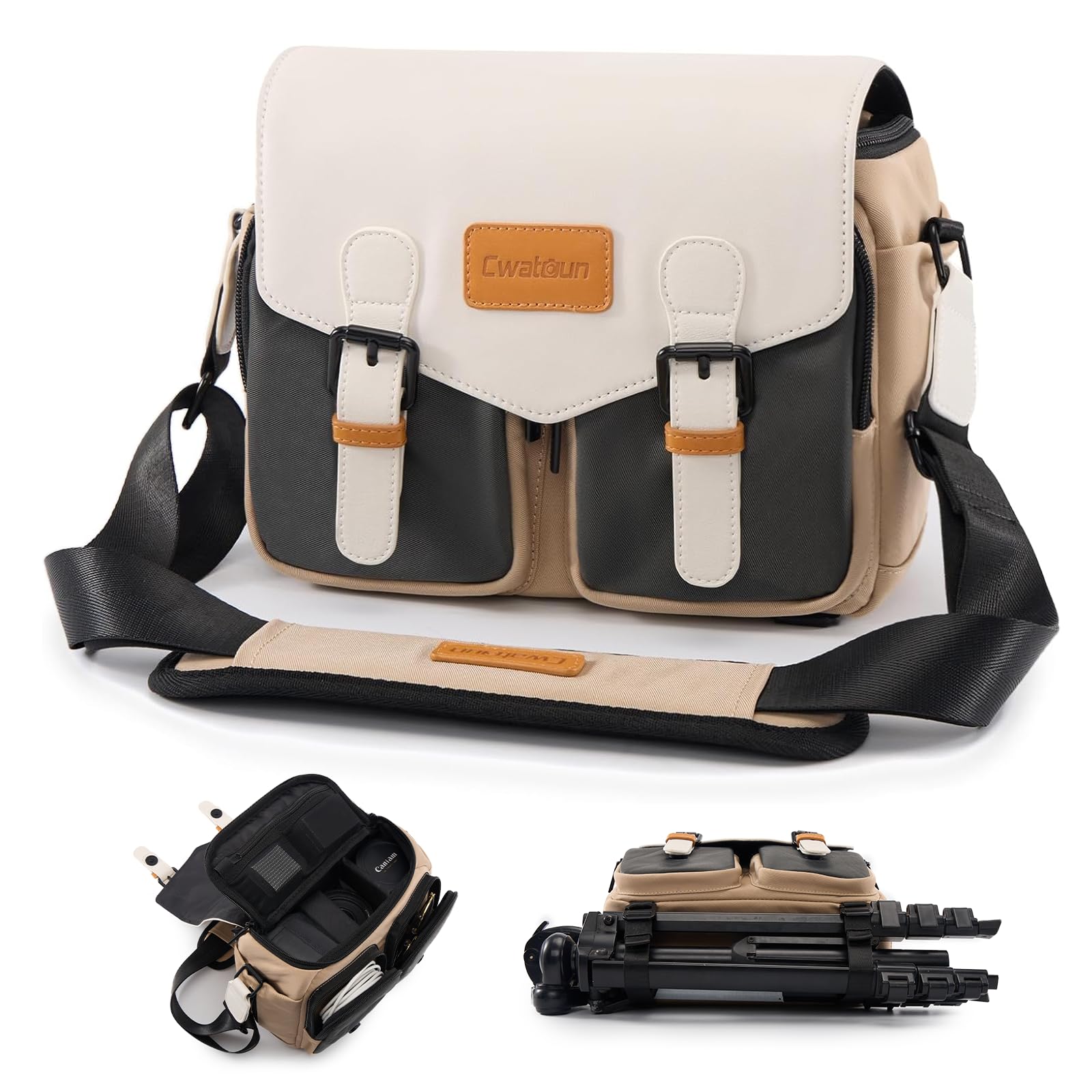 Cámara Fotográfica Bolso Para Camara Nikon Funda De Hombro Cwatcun