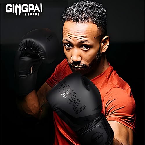 Miniatura 4 de Guantes de boxeo, entrenamiento de boxeo profesional, guantes de kickboxing para hombres, mujeres, adultos, niños, acolchado de varias capas, para