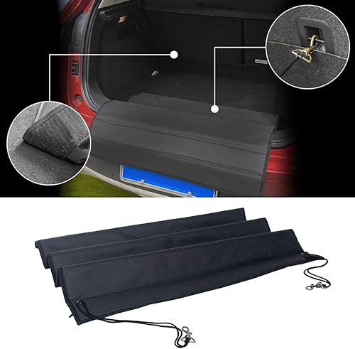 Miniatura 2 de otoez Protector de parachoques plegable para automóvil, protector de parachoques trasero de camión, alfombrilla universal para maletero de SUV,