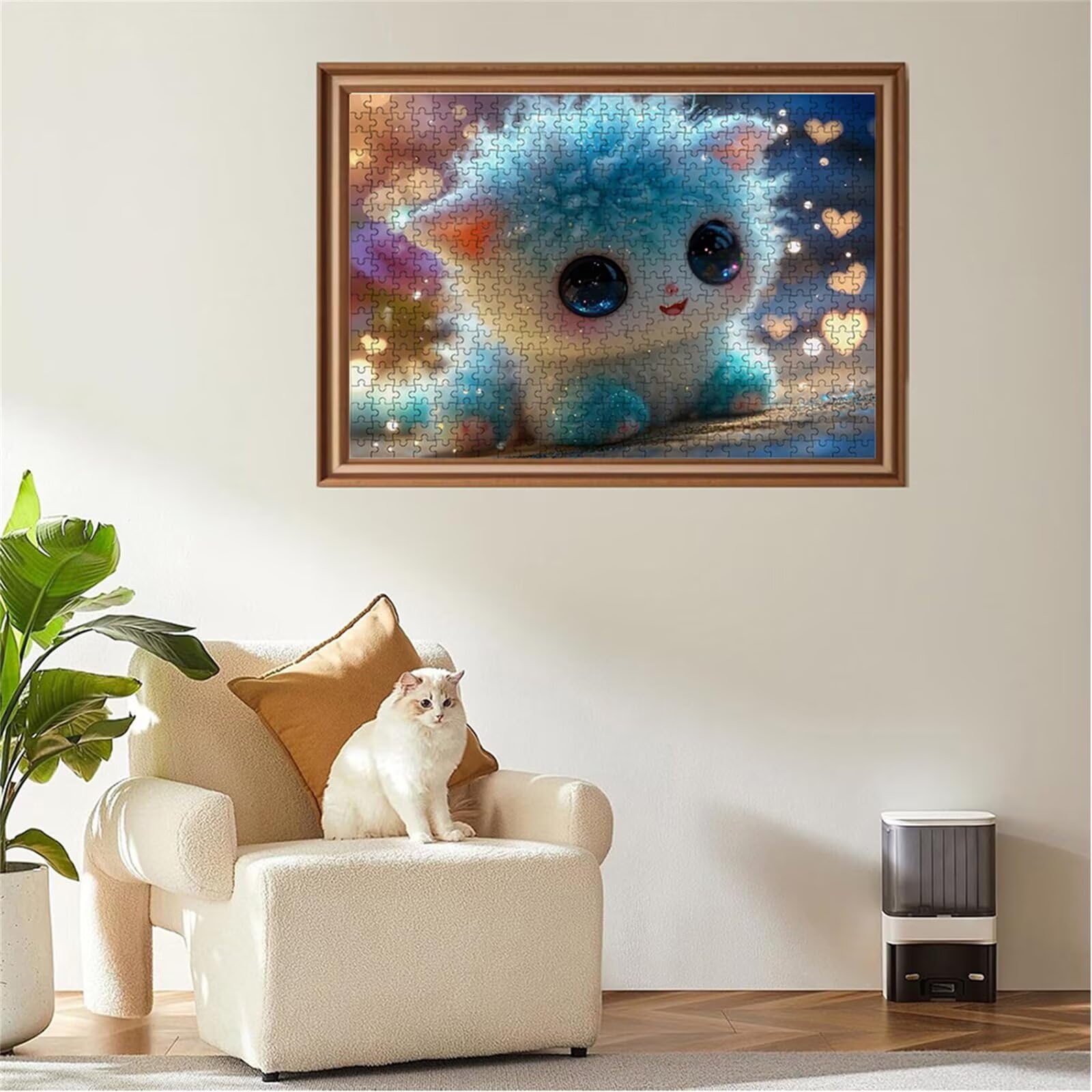 Puzzle 2000 sztuk puzzle dla zwierząt Kot Drewniane układanki, klasyczne dla dorosłych diY gra wyzwanie idealnie pasują między nimi literami z tyłu Wysokiej jakości układanki dla dzieci dorosłych wiek