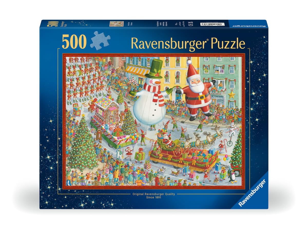 Ravensburger - Puzzle 500 pièces - Noël Arrive ! - Adultes et Enfants dès 12 Ans - Puzzle de qualité supérieure - Fête - 12000382