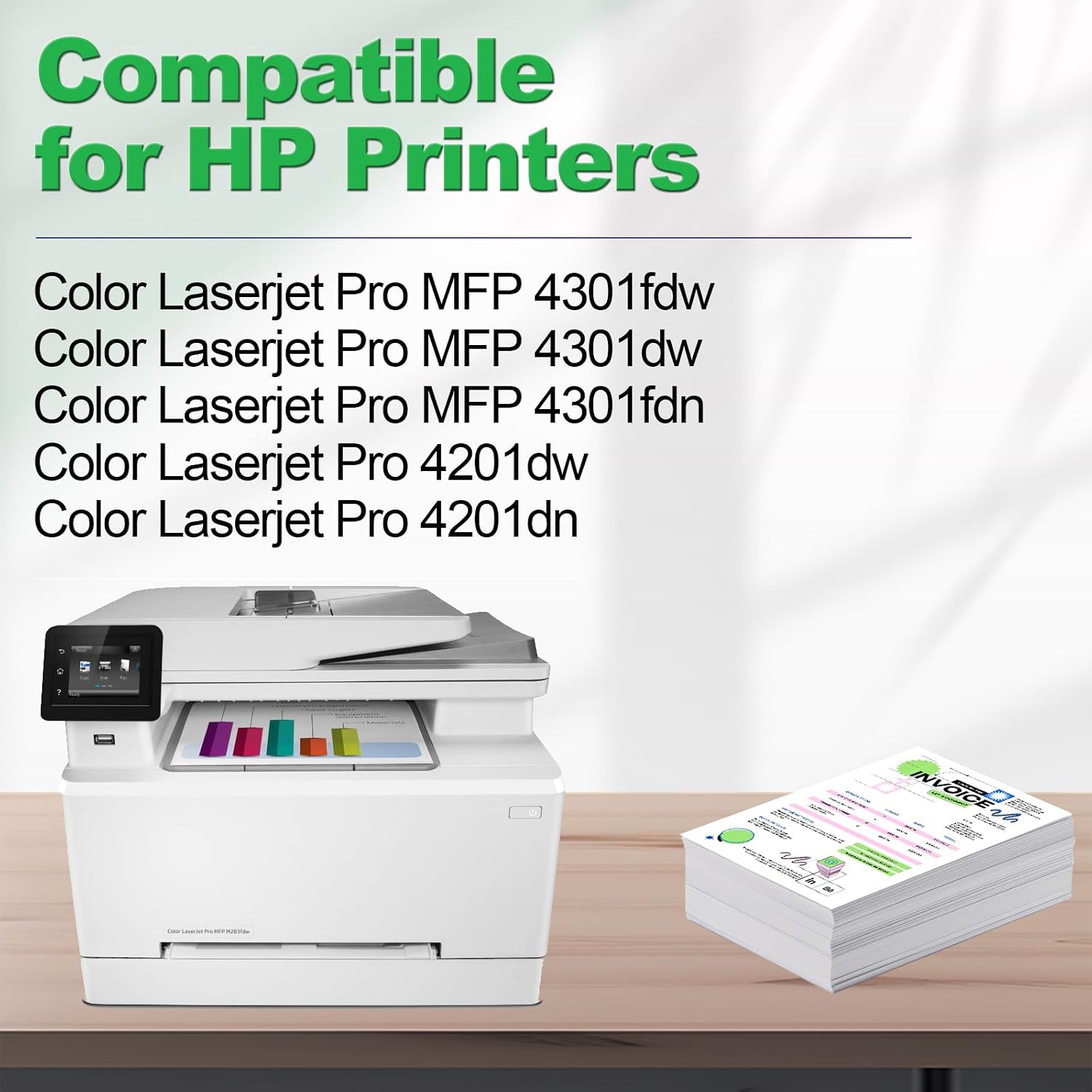 greencycle 210X W2100X 210A W2100A Toner Cartridge Replacement for HP LaserJet Pro MFP 4301fdw 4301fdn 4201dw 4201dn - High Yield Black (2-Pack, Latest Chip Installed,7500 Per Cartridge)