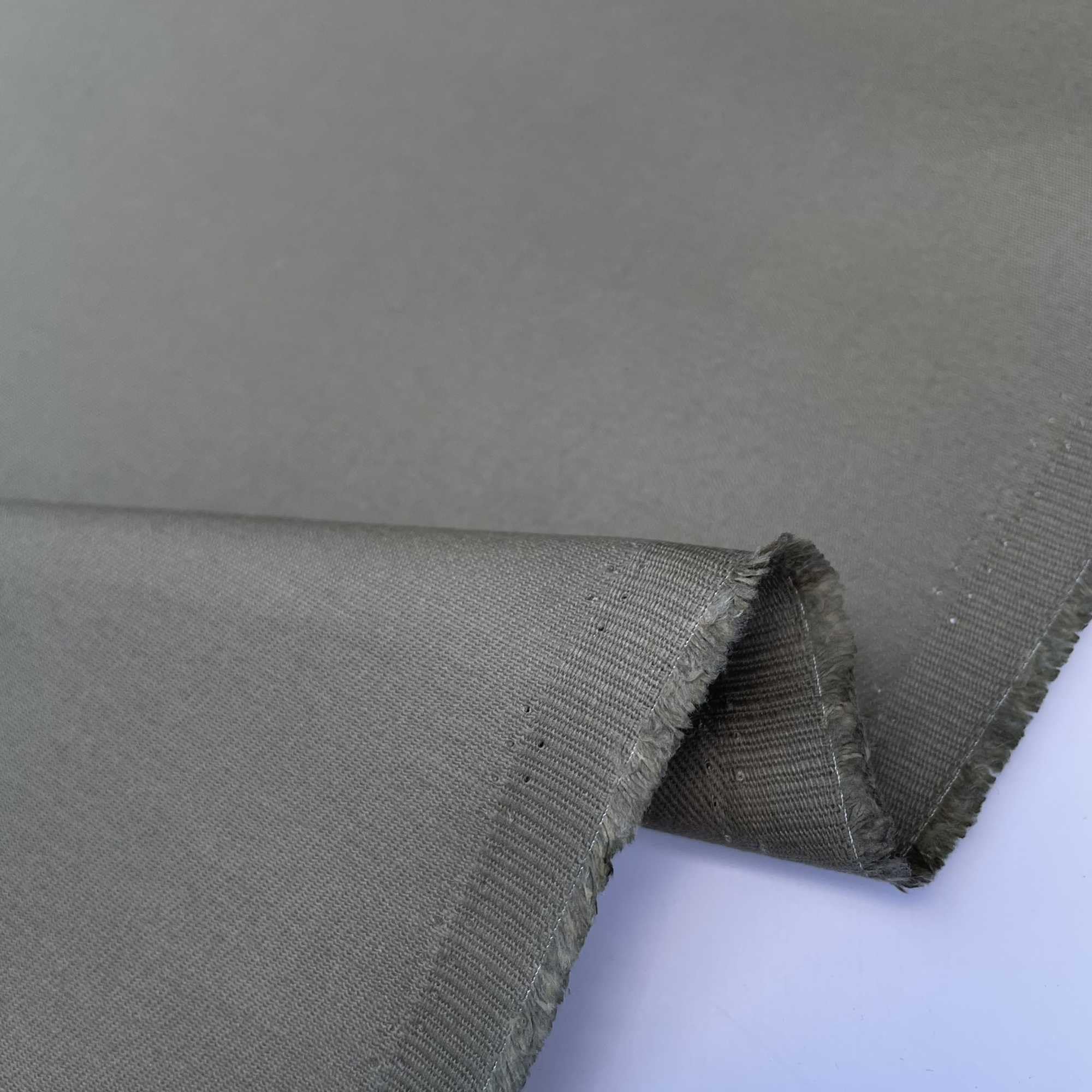 Plain Thick Cotton Drill Workwear Overalls Uniform Aprons Bags Garments Home Décor Fabric Material | 140 GSM | 60" - 150 cm Wide | per Metre (Khaki)