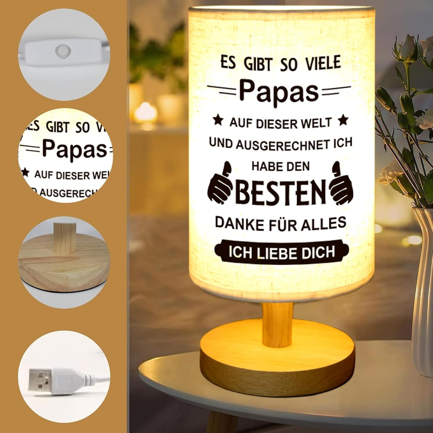 PRSTENLY Lámpa - Közelkép