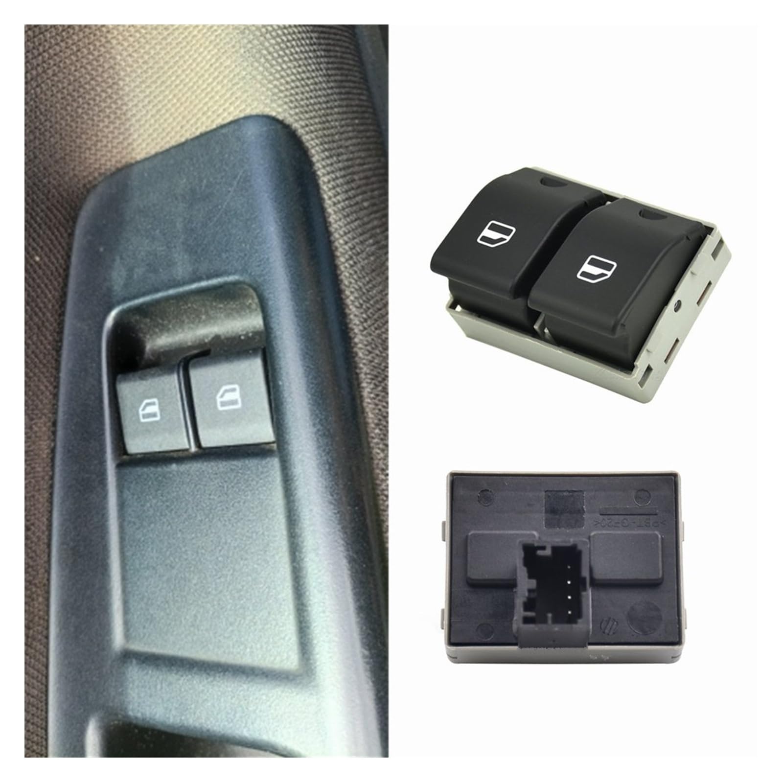 pour VW pour Transporter T5 2005-2009 T6 2009-2014 7E0959855A 7E0959855 Interrupteur De Fenêtre Électrique De Voiture Passager Côté Conducteur (Color : 7E0959855 pour VW pour Transporter T5 2005-2009 T6 2009-2014 7E0959855A 7E0959855 Interrupteur De Fenêtre Électrique De Voiture Passager Côté Conducteur (Color : 7E0959855