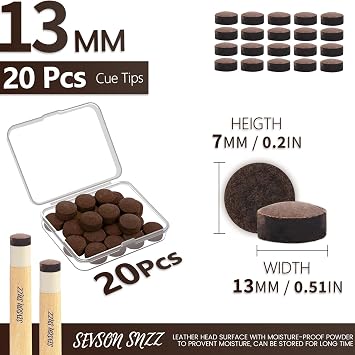 Billiard CUE Tips