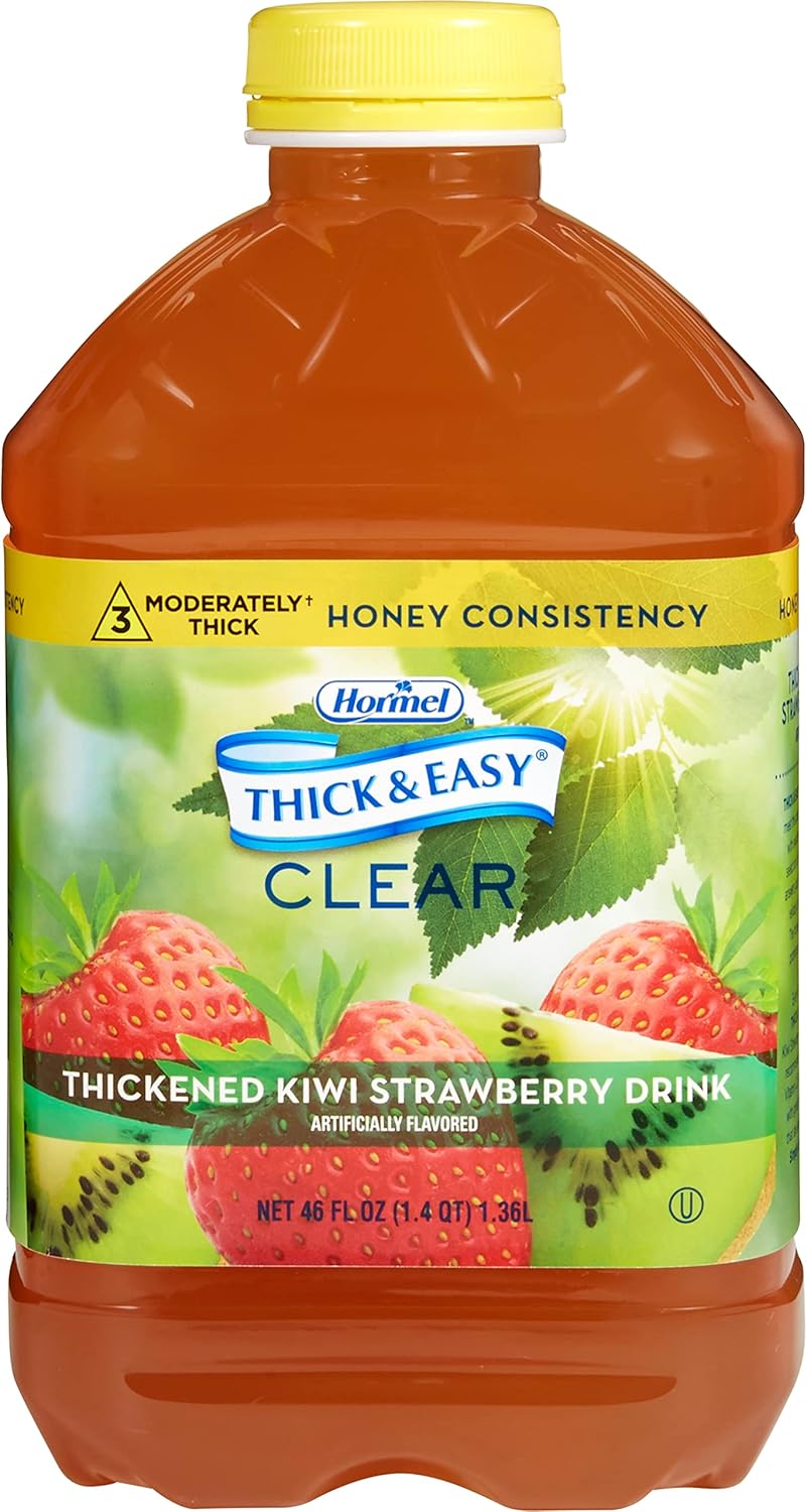 Hormel Thick & Easy Kiwi Strawberry Honey Consistency 46 oz (pack of 6)