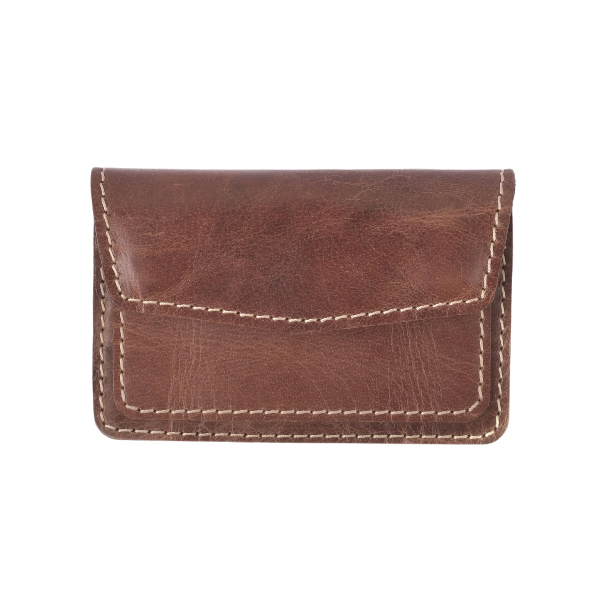 CestAntiQ, Sleek Leather Card Holder Wallet, Premium Genuine Leather Slim Credit Card Case, Compact Classic ID Card Sleeve, Minimalist Wallet for Men