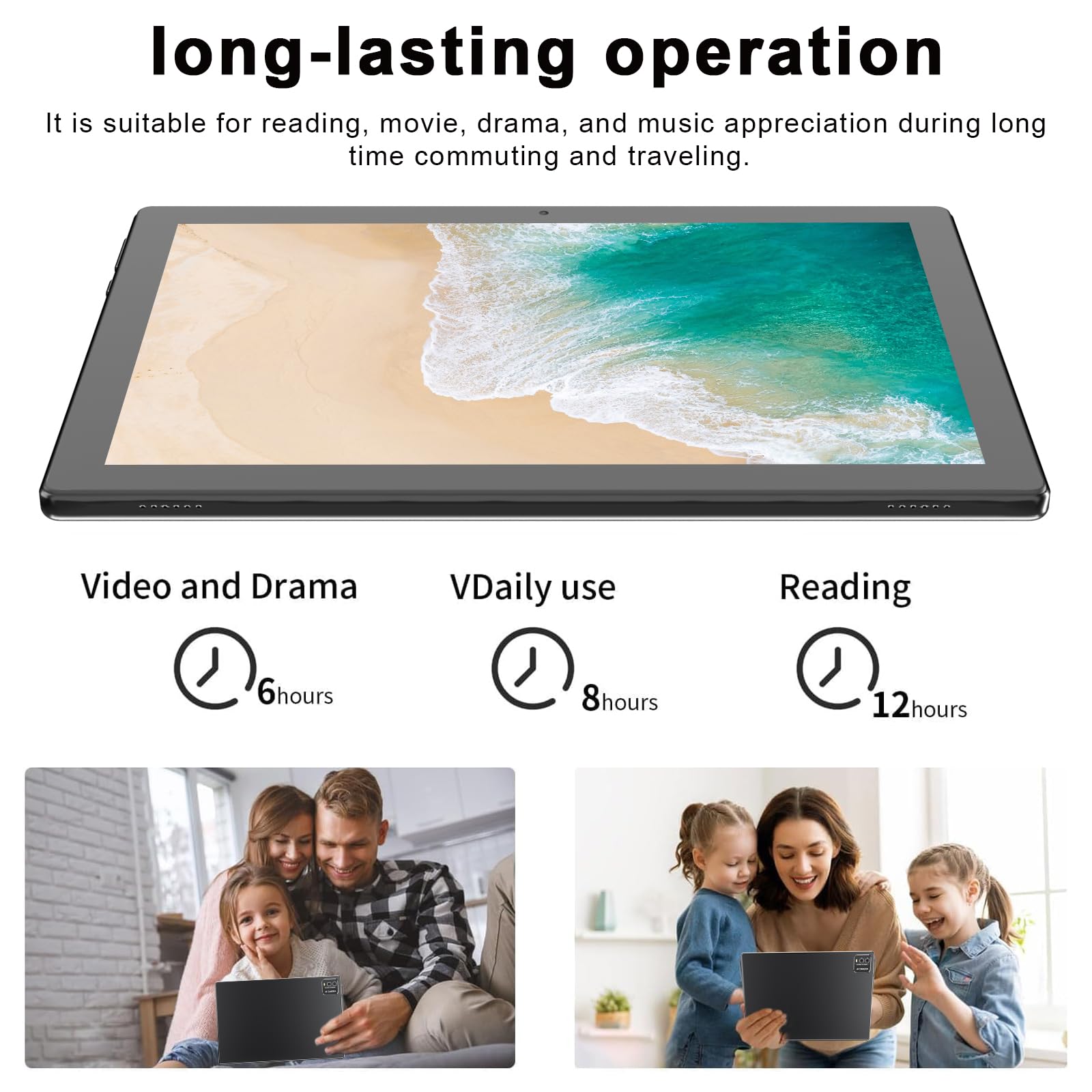 Tablet Android 10 Pollici 4+8GB RAM+64GB ROM - Dettaglio