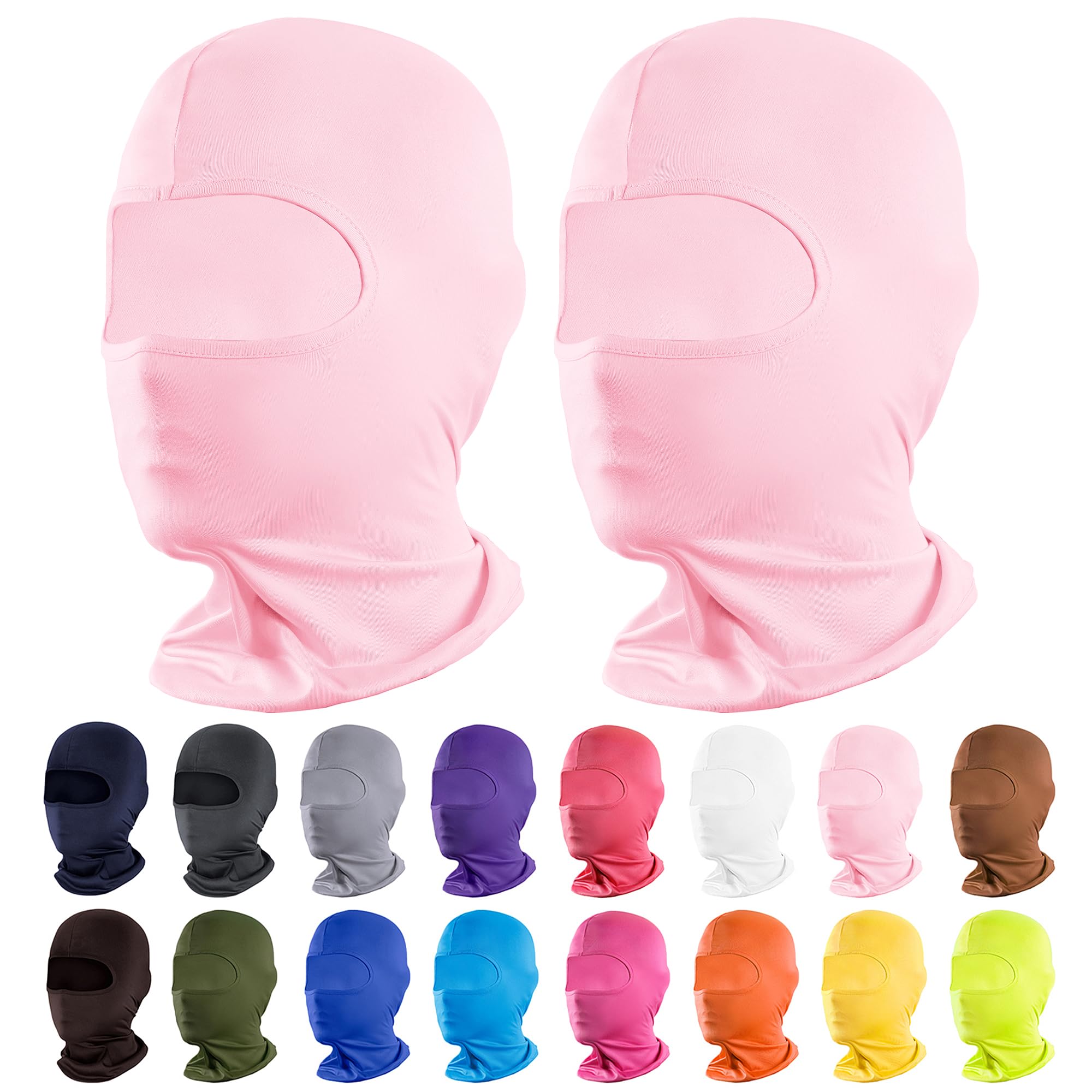 Pukavt 1-6 Pack Balaclava Face Mask, Ski Mask for Men Women