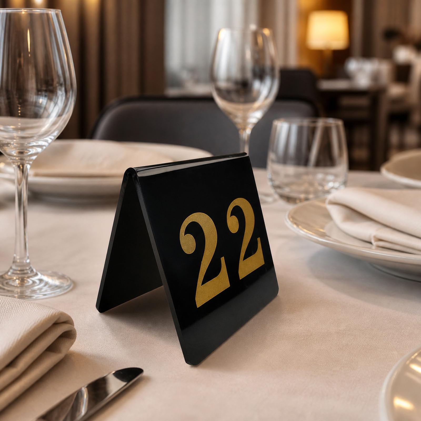 Numery stołowe, tablice numeryczne, tablice numeracyjne, wielokrotnego użytku, można układać w stos, łatwe do czyszczenia, do baru, kawiarni, tawerny, hotelu, restauracji, na wesela