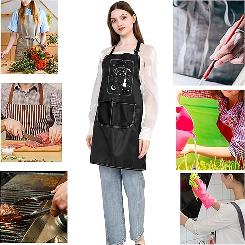 Miniatura 5 de JXGZSO Nail Tech - Delantal de uñas para artista, regalo divertido de esmalte de uñas, delantal de manicurista, regalo de agradecimiento para