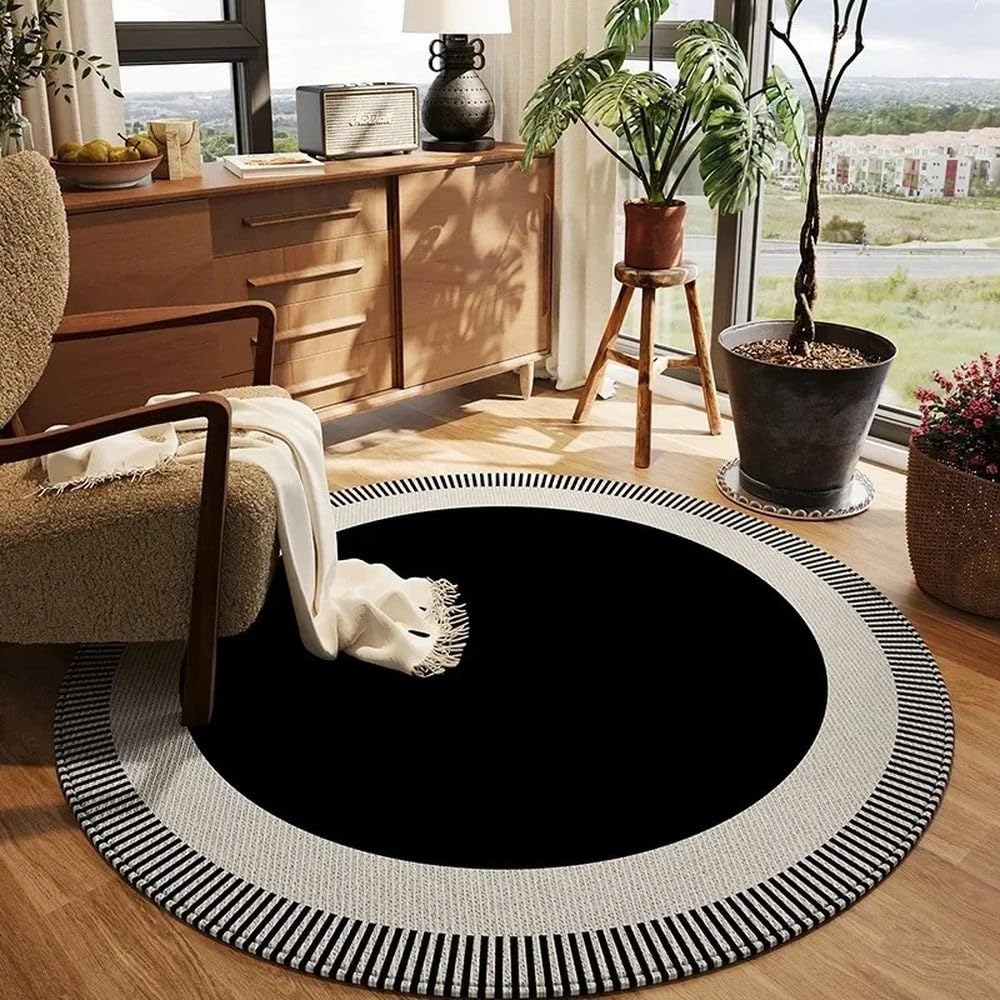 Tapis de sol en peluche style luxe léger pour intérieur chic