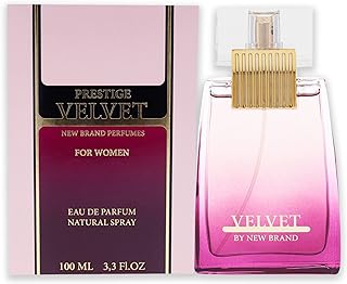 New Brand Perfumes Spray EDP de veludo feminino, 100 ml, (vel1w)