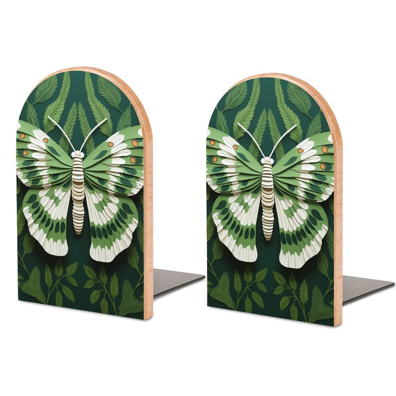 Serre-livres réglables en bois gain de place pour bureau encombré