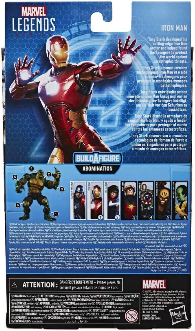 Marvel Legends Gamerverse Avengers Iron Man 6 Inch Action Figure