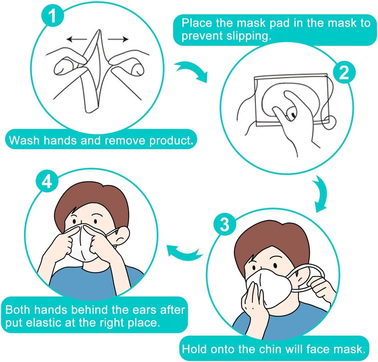 Frее Shірріng оƒƒеr PM2.5 Activated Carbon Breathable Replaceable Filters for Cloth Mask DIY Mask Face Mask, 5 layers Dust Mask Filters for Men/Women & Kids Protection - 10PCS Gеt Sресіаl Prісе PM2.5 Activated Carbon Breathable Replaceable Filters for Cloth Mask DIY Mask Face Mask, 5 layers Dust Mask Filters for Men/Women & Kids Protection - 10PCS