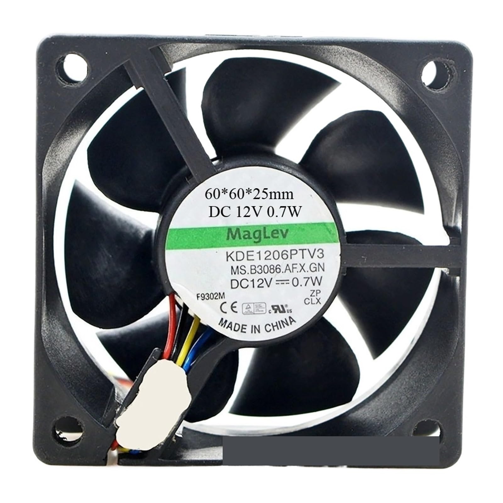 Ventilateur de refroidissement 60mm DC 12V pour remplacer un ventilateur de boîtier défectueux