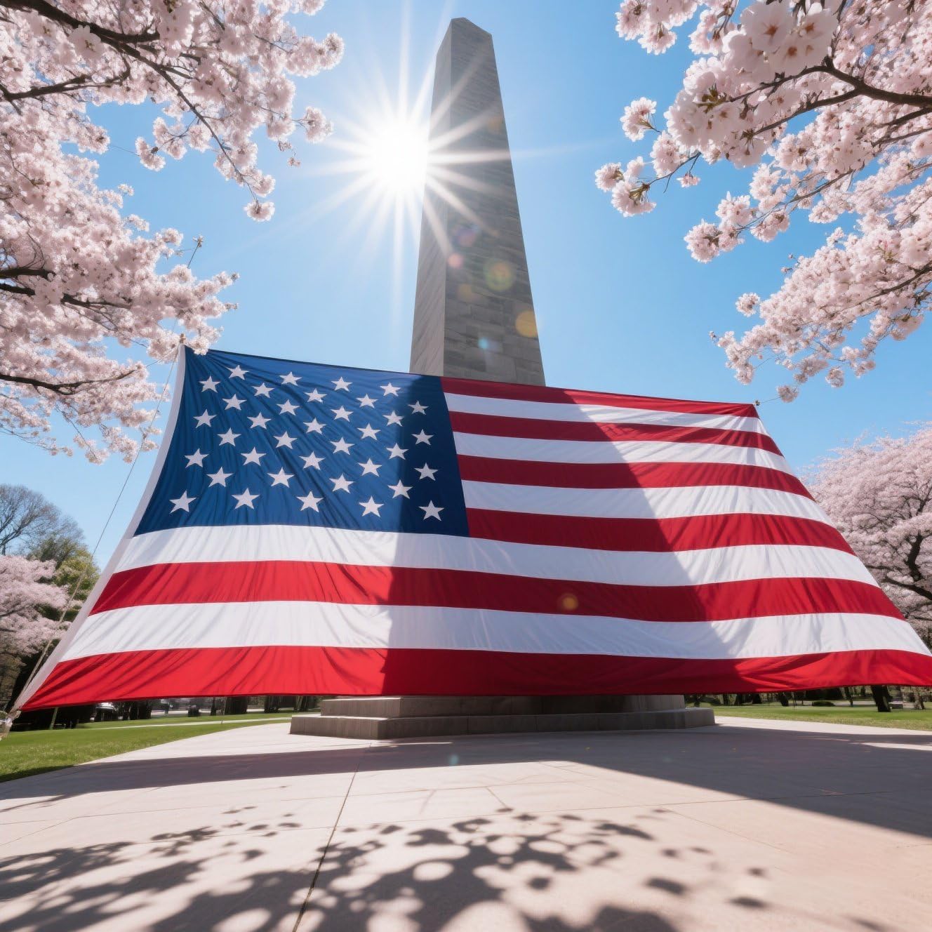 American Flag 6x10 for Outside, US Flag Heavy Duty Outdoor with Embroidered Stars, Stitched Stripes,Brass Grommets, USA Flag - Image 6
