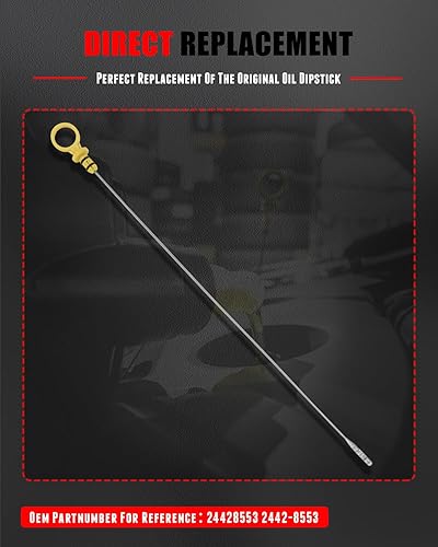 Miniatura 371 de CCIYU L3G6-10-450F - Varilla de aceite de motor de repuesto para Mazda 3 2012-2015 para Mazda 5 2011-2013 para Mazda 6 2010-2012 para Mazda CX-7 Dip