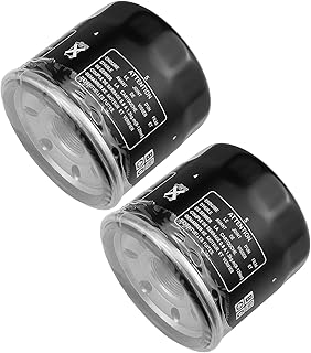 2PCS Oil Filter for Suzuki Eiger 400 LTA400 Kingquad 400/450/500/750 LTA 450 LTA500 LTA750 V-Strom 650/1000 DL650 Boulevard C50/C90/M50/M109R GSXR 600/750/1000/1100 Intruder 700/800 Burgman 650