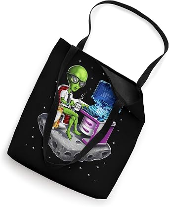 Alien Programmer Coding Software Engineer Developer Coder Tote Bag