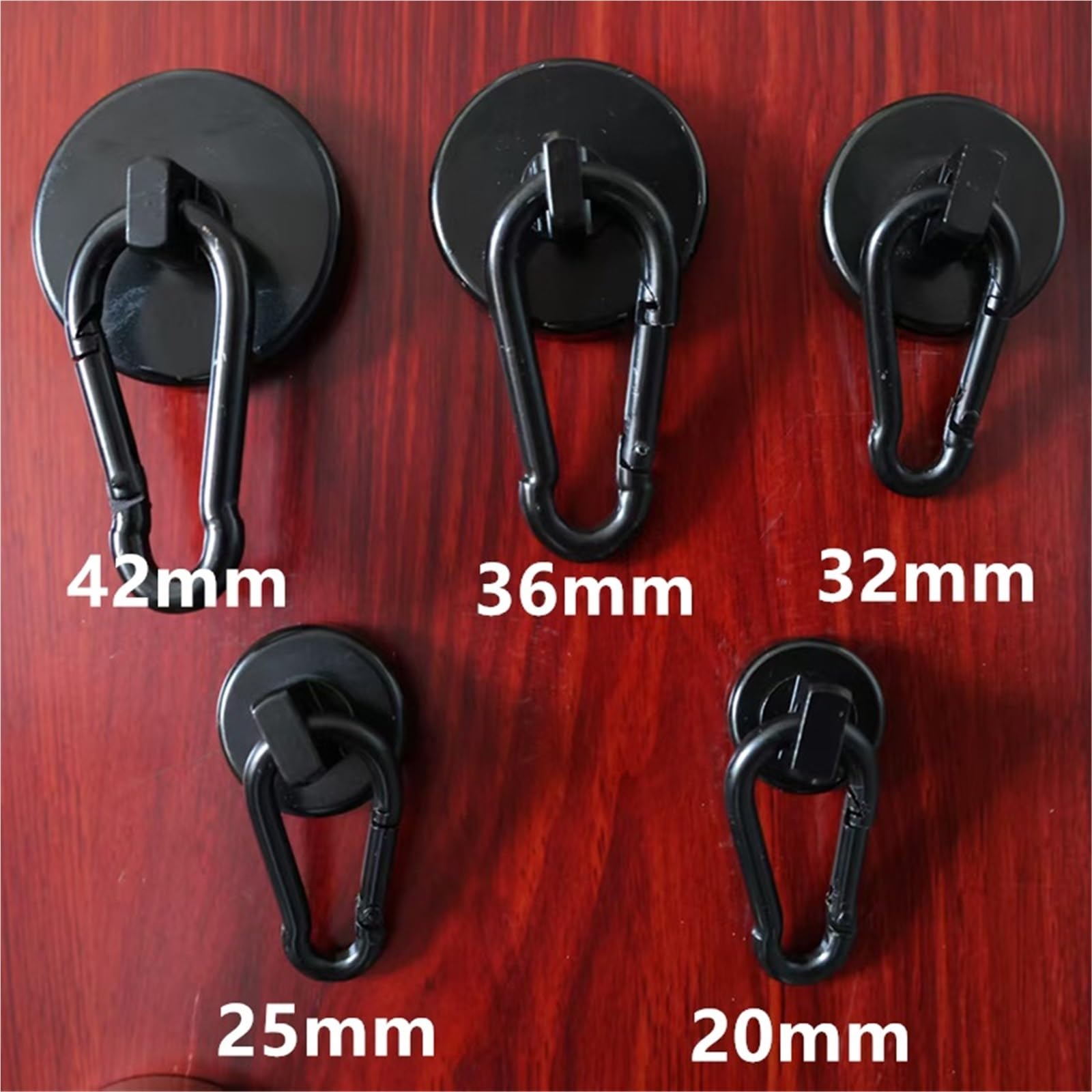 5 uds imanes ganchos magnéticos for llavero hogar refrigerador cocina garaje Oficina Para Cocina,Dormitorios(32mm)