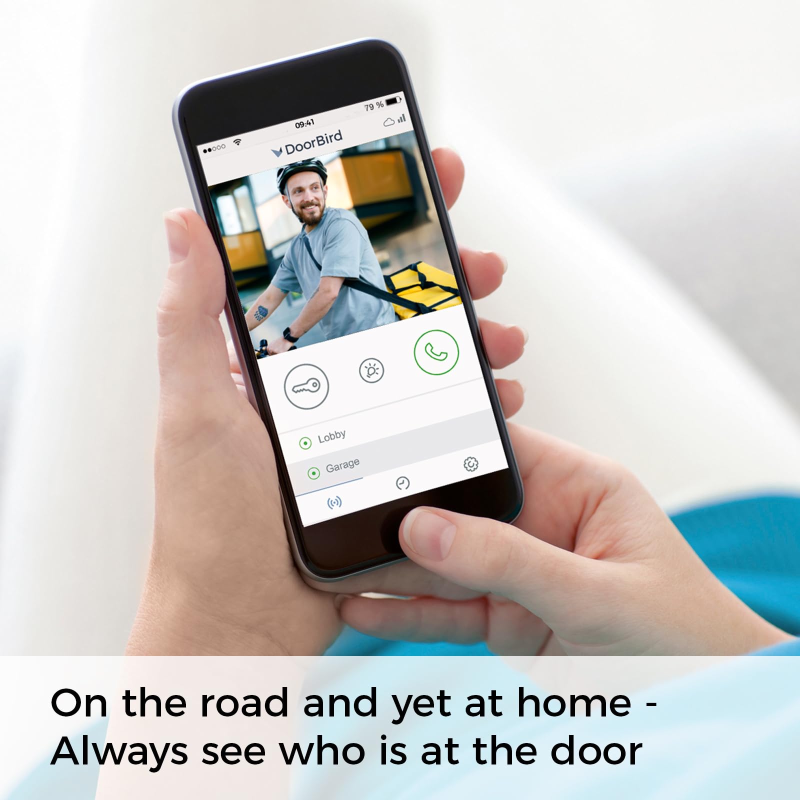 Doorbird - D2101V Bronze - Portier vidéo IP 1 Sonnette avec Lecteur de Badge RFID