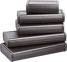 Bopla! Alubos ABPH 1000-200 - Perfil de caja (200 x 106 x 32, aluminio), color negro