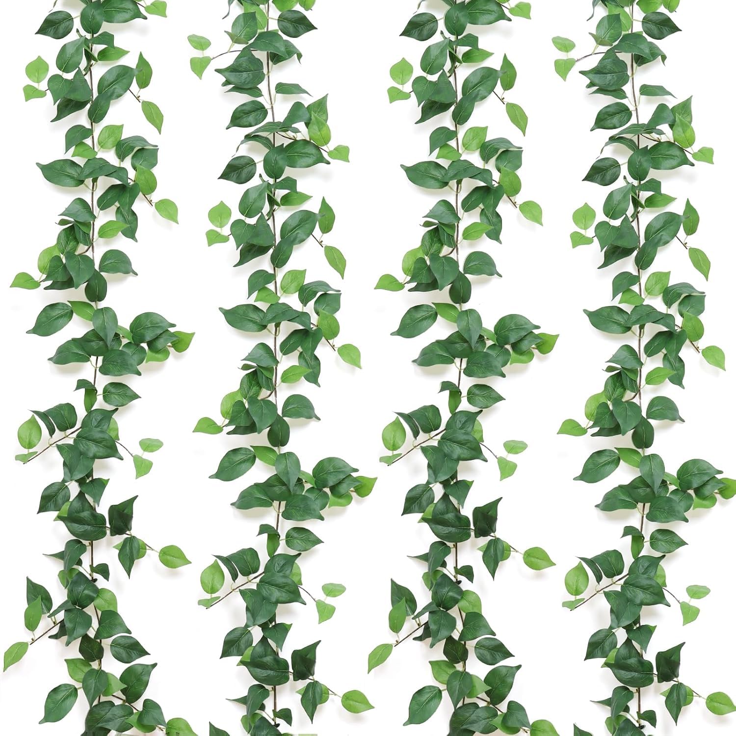 Feuilles artificielles de lierre pour decoration murale de chambre et fausse plante suspendue