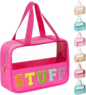 Eurovicky Bolso de Maquillaje Transparente co...