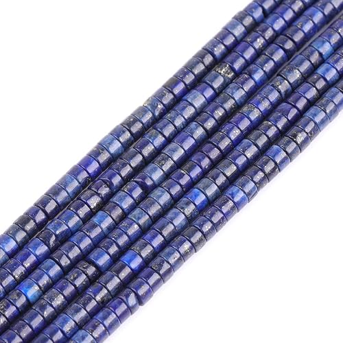Collar De Cuentas De Lapislázuli Natural Azul - 12 Mm, Longitud 18 Pulgadas, Sin Níquel, Ideal Para Regalos