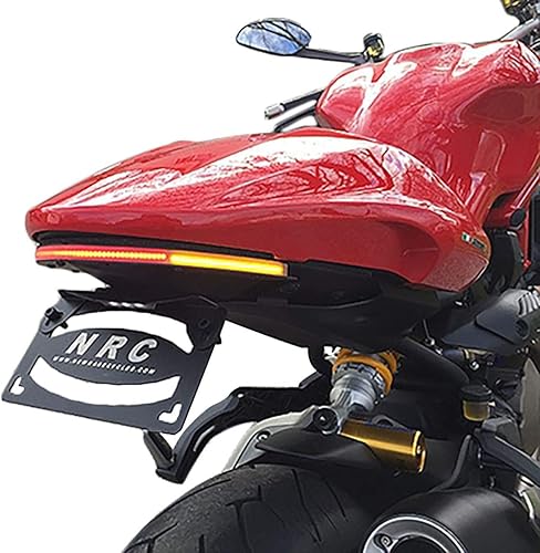 New Rage Cycles Eliminador de guardabarros compatible con el Ducati Monster 1200 (2014-2016) No Thanks